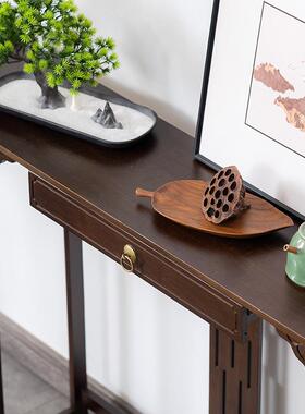 木玄关台门供桌香案新中简约客50087厅条案端厅景台玄实关柜轻奢