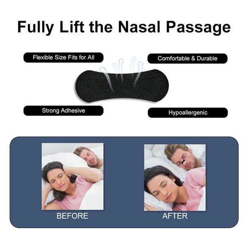 100/50/30/10Pcs Nasal Strips Portable Breathing Nose Patch R