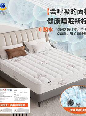 席梦思床垫软硬两用20cm厚1.8米1.5m家用双人经济型椰棕弹簧床垫
