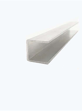 铝合金u型槽25x25x2U型铝条铝合金U型条铝型材导轨铝合金型材槽铝