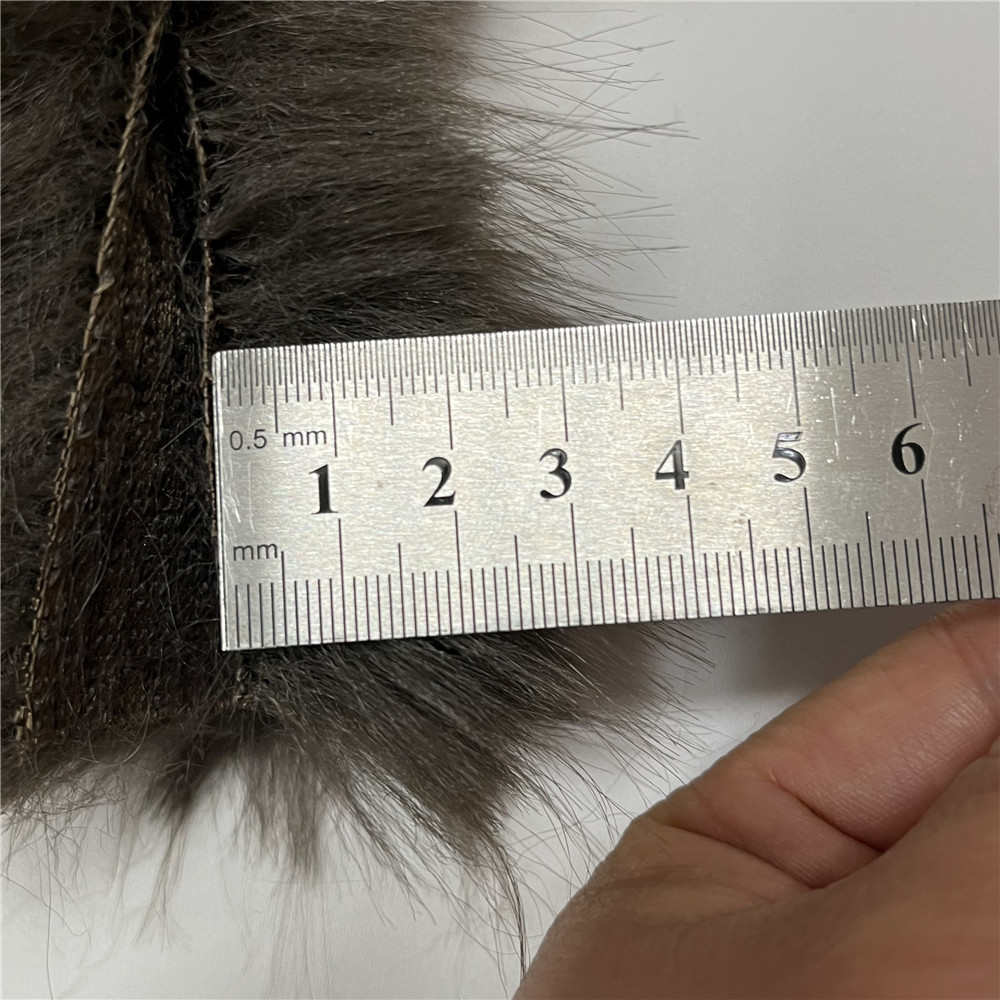 现货4CM长毛绒 奥斯托卡面料仿狐狸毛金托卡高低毛 服装鞋材毛绒