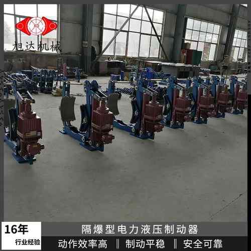 DYW系列带式输送机刹车用防爆制动器制动平稳传动效率高