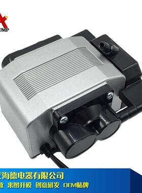 微型电磁泵气压按摩椅鱼缸用dc12v微型静音大流量气泵25-30LPM