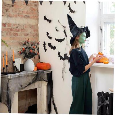 Halloween Decor Artificial Pumpkin Maple Leaf Floral Stems B