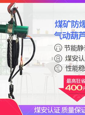 煤矿船舶化工用防爆气动葫芦HQ3（3-16）气动倒链防过载保护