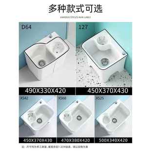 间773cs地落拖桶陶瓷自动拖把池家用地式 拖布转池卫生旋带沥水篮