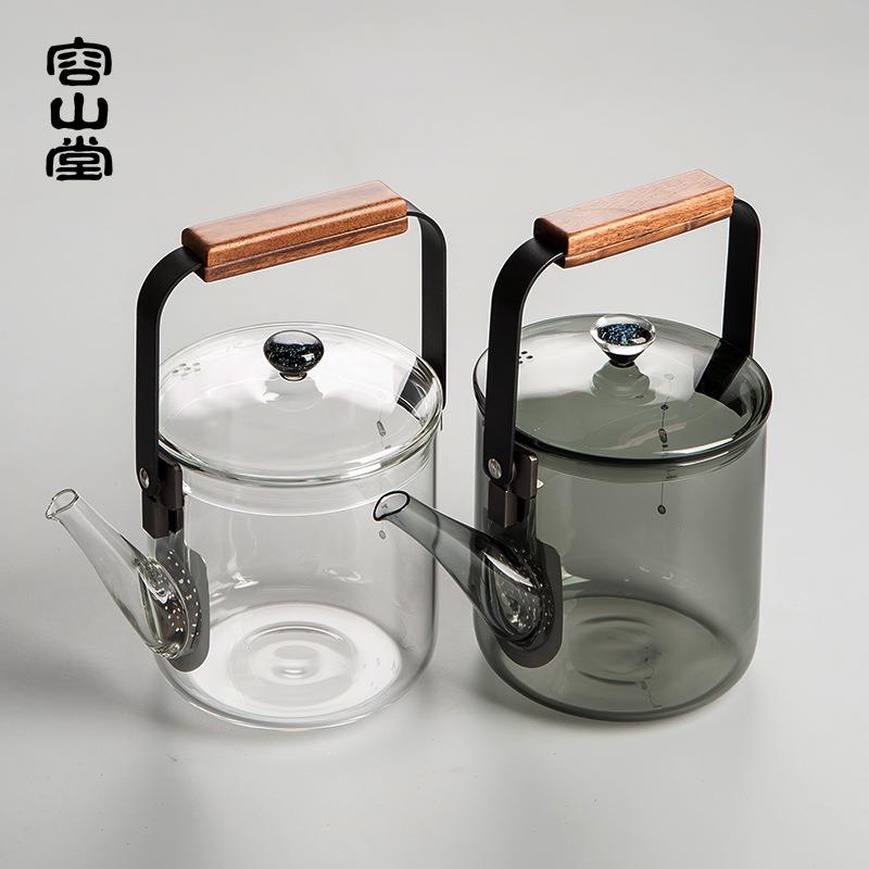 容璃山堂璃享耐热玻煮茶壶泡茶壶新款煮水茶器煮茶烧壶电陶炉炉88