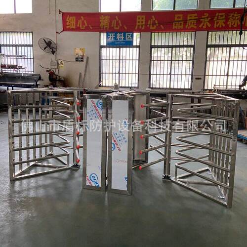 景区不锈钢半旋转通道转闸 出入口栅栏通道门 现货供应向门