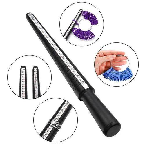 Professional Measuring Gauge Finger Ring Stick Sizer UK/US O