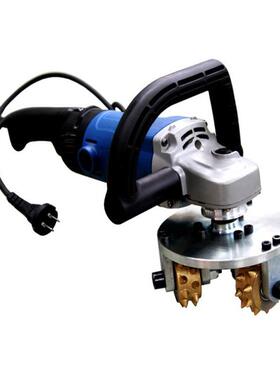 电动三头凿毛机 FC-150混凝土凿毛机合金钻头 手持式电动凿毛机