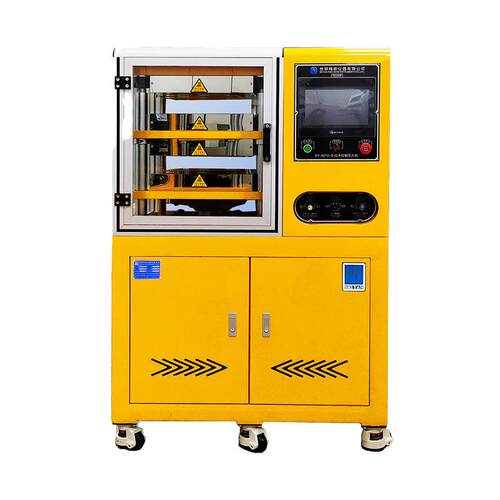 PLC程控压片机实验室用小型硫化机混合压片橡塑硫化机电动压片