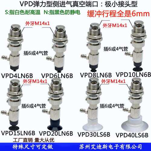 自动化设备MVPLN MVFLN侧进气支架VPD46815203040LSN6B机械手配件
