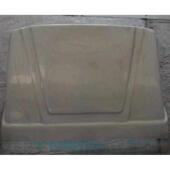 山东弘烨玻璃钢大量供应黑豹原厂窄体汽车导流罩 厂家直供