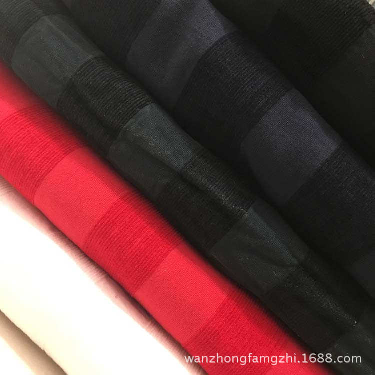 子布条2018绒女装面料春秋服装面料棉雪布款尼尔麻布植布宽提花条