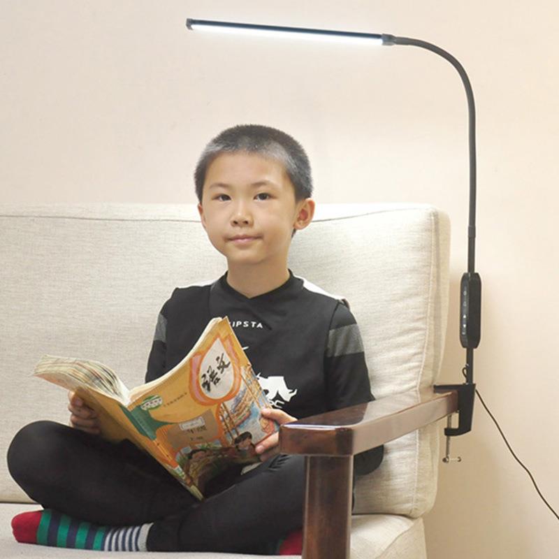 护眼灯led夹子台灯 大小学生儿童书桌卧室床头阅读公金属创意