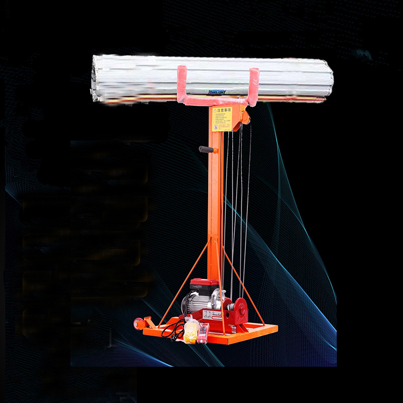 卷帘门安装升降机电动卷闸门上升钢管门窗消防管道起重小型提升机