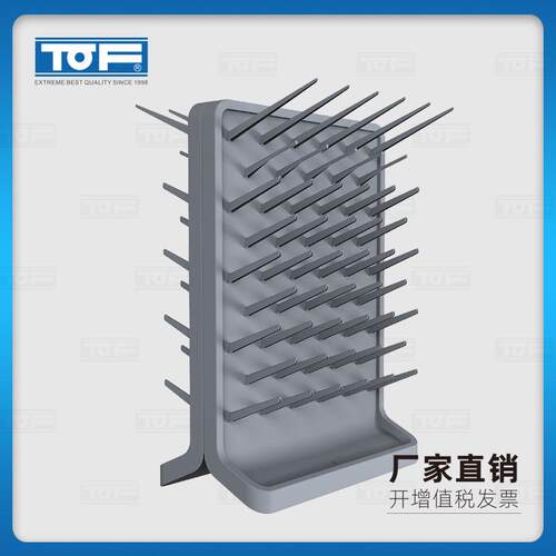 TOF科恩实验室化验室高密度PP大滴水沥水架双面晾干架KD8-1