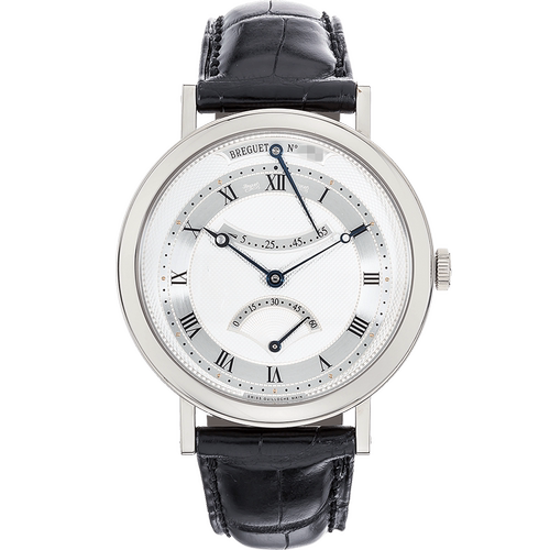 经典收藏[9.8新]宝玑经典18k白金自动机械手表男5207BB/12/9V6