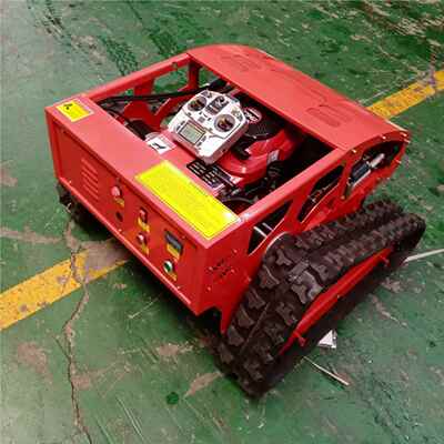 工厂cx231118草现货直售小型履带遥控割力机 75马燃油PA割E草机出