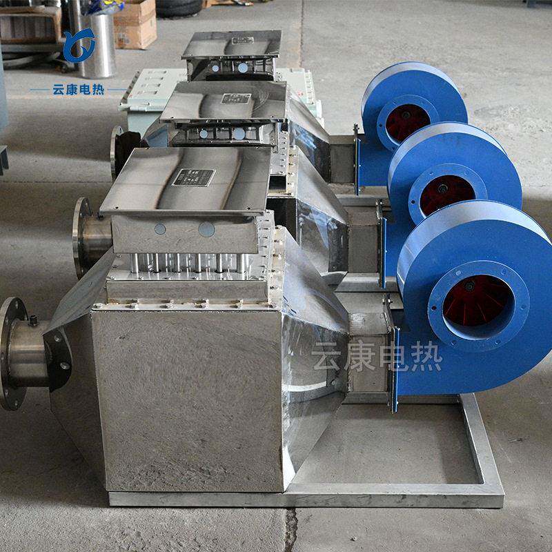 风道加空热器热风烘锈干工物料气体加热VTV器业不钢电加热气加热