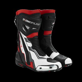 SBK骑行靴摩托车赛道靴子赛车男款防摔透气机车鞋夏季R8竞技靴