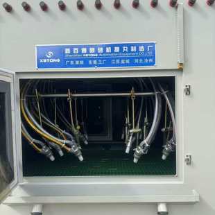 通过式自动喷砂机厂家大型铁锅滑块玻璃压铸铝件铝板表面喷砂设备