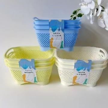 Lace-cut Fruit Plate Square Creative Snack Candy Dish Dried