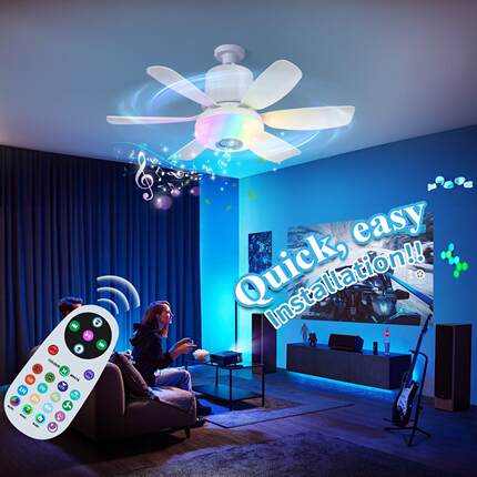 2025品质新款led风扇灯卧室餐厅吊扇灯简约现代风扇照明灯具