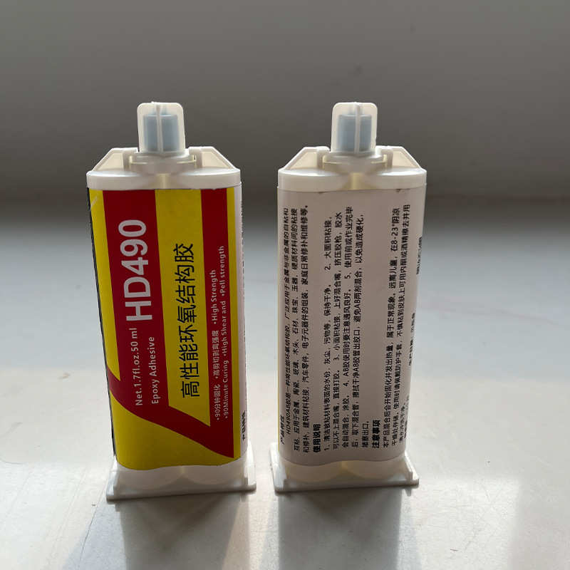厂家批发490结构胶环氧树脂胶ab胶强力胶白色高强度双组份结构胶