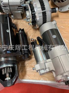 玉柴6K发动机QDJ2800K 起动机 启动马达 水泵 增压器 发电机 线束