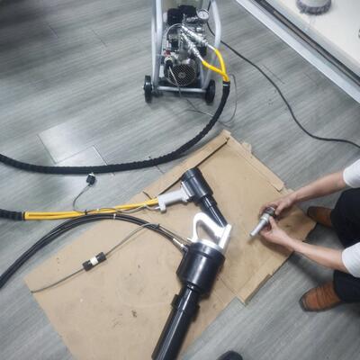 科沃迪液压环槽铆钉枪虎克HUCK铆钉枪HK3413液压站 支持M6~M20钉