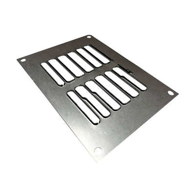 定制简易模凸包冲压镀锌件精密钣金加工 背板结构过滤侧板钣金件