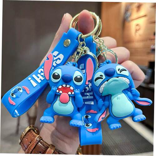 卡通钥匙扣鼠标Lilo & &；针法钥匙扣
