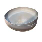 铁水灌钢管封头半球形热轧冲压罐体锅炉容器用碳钢管帽非标封头