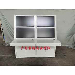 监控中心电视墙机柜大屏无缝拼接监控电视墙42寸46寸50寸电视柜赛