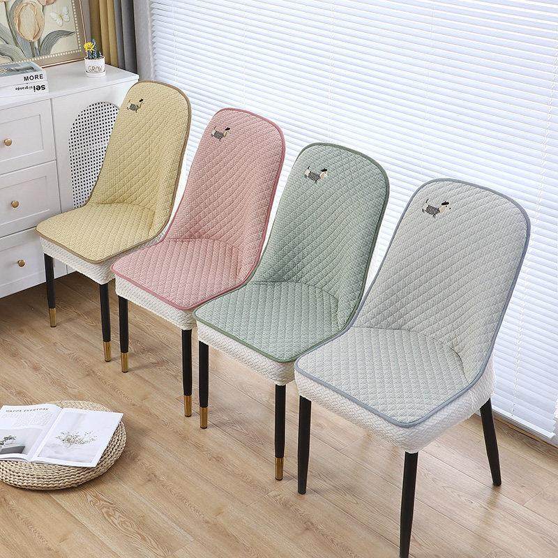 2026新款弧形椅子套罩水洗棉家用防滑餐桌餐椅套四季通用凳子椅套,居家布艺,椅套/椅垫,淘宝优惠券,粉丝福利购,淘宝优惠卷