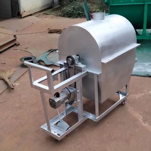 走街窜巷直流电机款炒货机 12-48煤气加热滚筒自动翻炒机