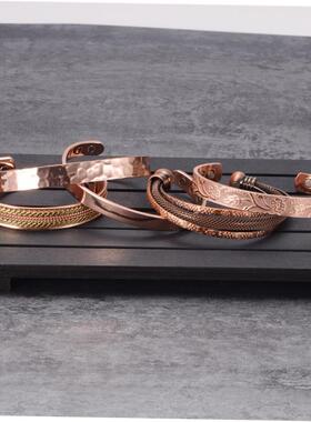 Pure Copper Bracelet Men Magnetic Arthritis Adjustable Magn1