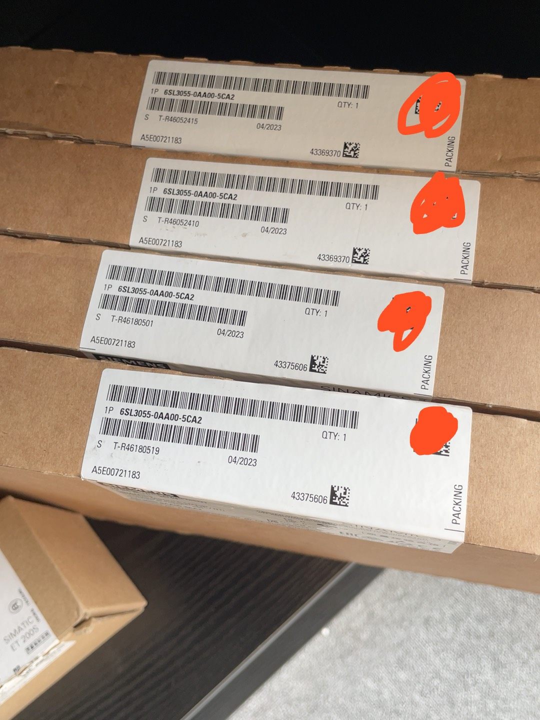 6SL3055-0AA00-5CA2全新原装正品在保，需要联