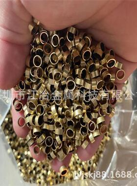 H65光亮黄铜管 铜套切割 环保5x1.5 6x1.5 8x1.5 9x1.5 国标铜材