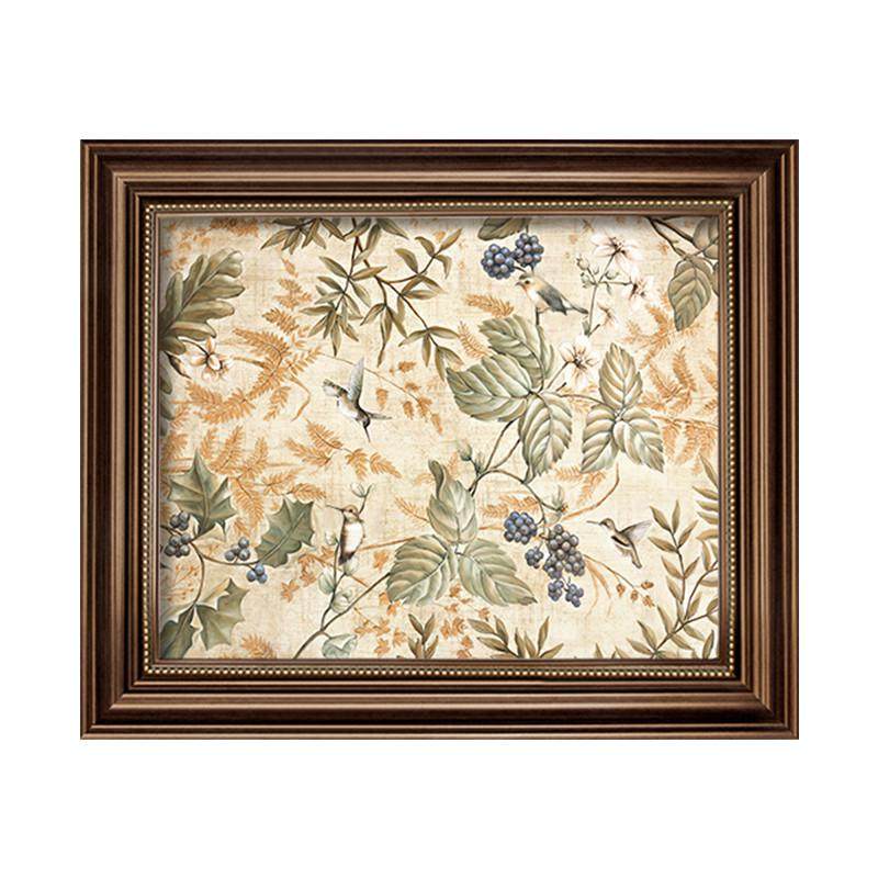 入户电表箱装饰画美式复古遮挡配电箱风景的挂画2025新款免打孔感