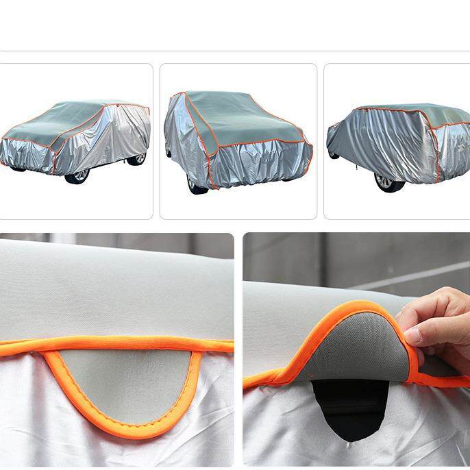 WWN境防雹冰车衣防防尘防晒隔雨热汽车跨车罩四季通用汽车车衣全