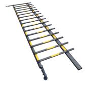 停车场栅栏道闸栏杆小区升降挡车杆铝合金支持定制 8644双筋 包邮