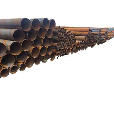 武汉螺旋管 双面埋弧焊接钢管量大价优防腐三油两布管桩架桥栈道