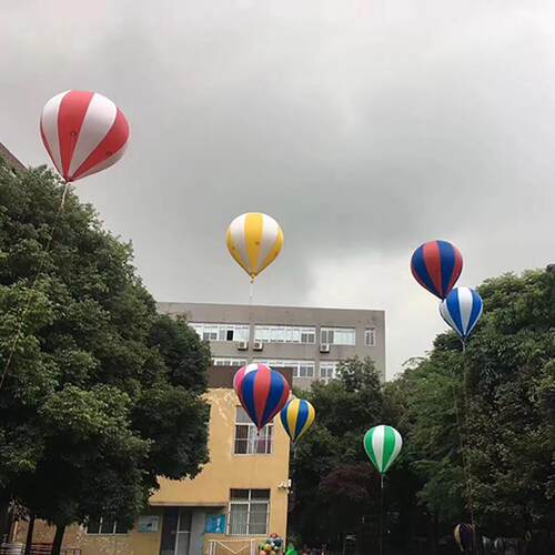 空T005飘热字气球人载升空大印加印logo广地告落球单双层pvc充气