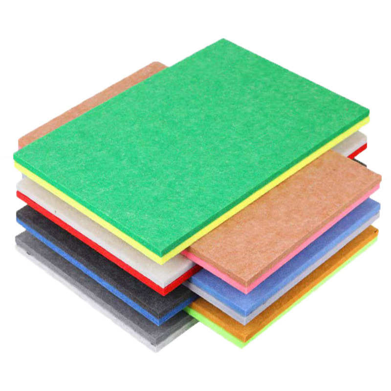 吸音板彩色毛毡板照片墙家用背景墙装饰幼儿园创意展示板墙贴批发