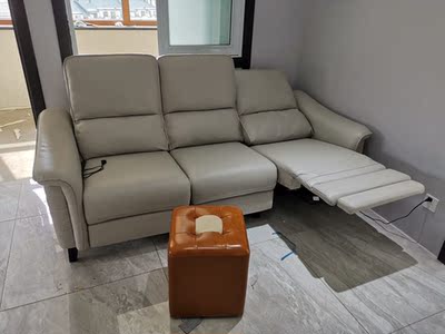 意式轻奢客厅电动功能舱真皮沙发怎么样？被坑前车之鉴感受揭秘