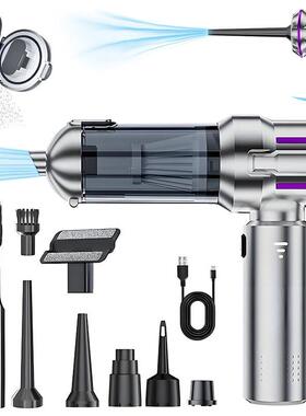 O1Z新款无线吹吸一体吸尘器一键倒尘手持吹尘器大功率吸力车载吸