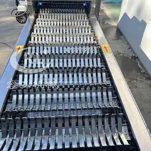 商用莲藕切段机输送式 胡萝卜茄子切段机器山药切段机