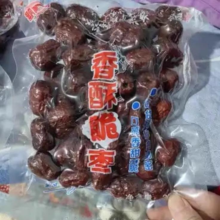 飘飘象香酥脆枣无核嘎嘣脆灰枣空心真空大包装大袋孕妇可食零食好
